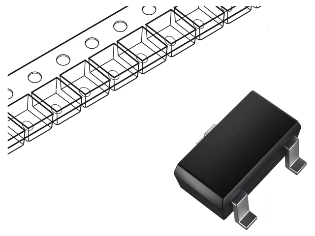Diode: TVS netwerk; 5,2÷6V; 18A; 330W; SOT23 Diode: TVS netwerk; 5,2÷6V; 18A; 330W; SOT23